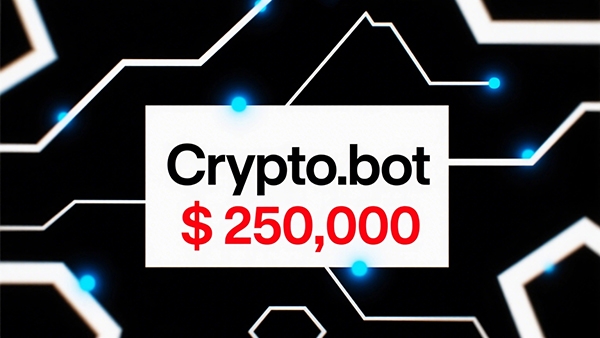 Crypto.bot以25萬美元成交，刷新 .bot 后綴歷史最高價記錄