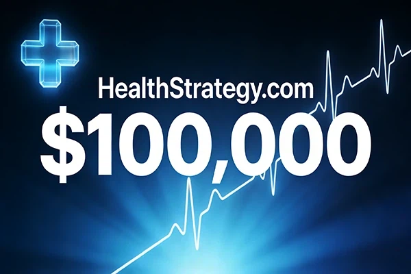 醫(yī)療健康賽道再添重磅交易!HealthStrategy.com以10萬美元高價成交