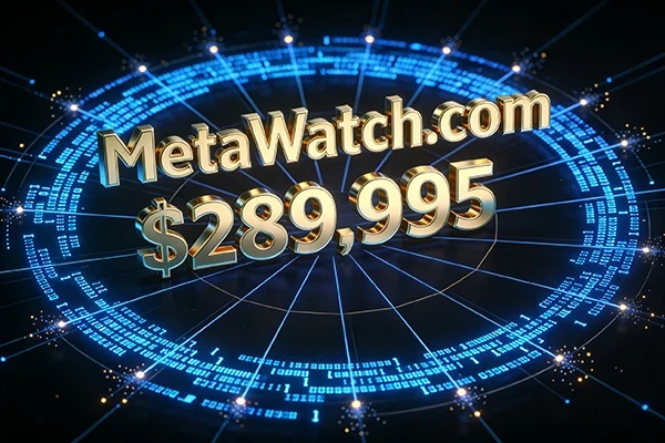 元宇宙 + 智能穿戴雙buff！MetaWatch.com高價成交，指引域名布局新方向