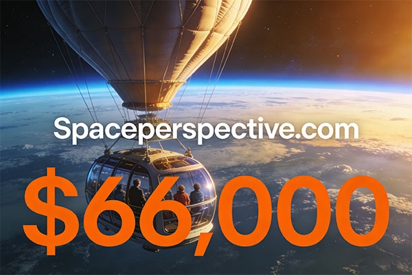 66,000美元成交！Spaceperspective.com領(lǐng)跑太空旅游域名價(jià)值新高度