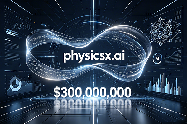 physicsx.ai 背后的價值：3億美元C輪融資背后，AI 企業為何偏愛品牌域名？