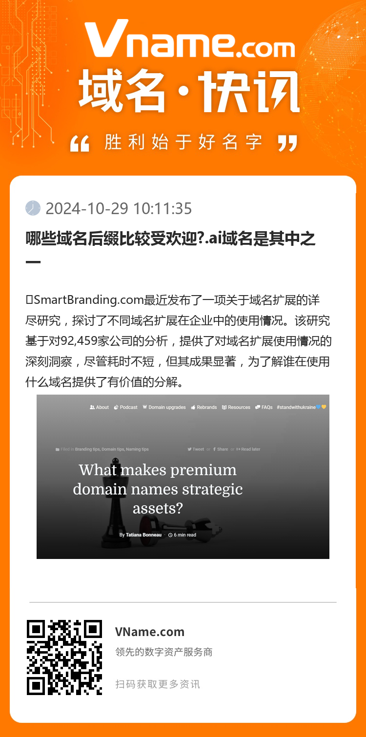 哪些域名后綴比較受歡迎?.ai域名是其中之一