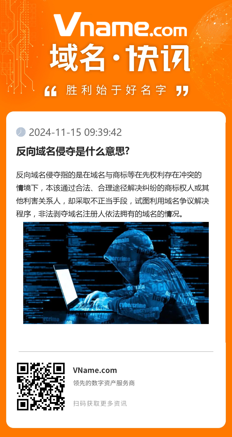 反向域名侵奪是什么意思?