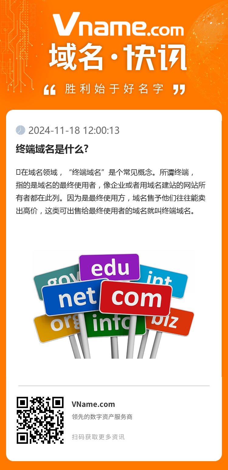終端域名是什么?